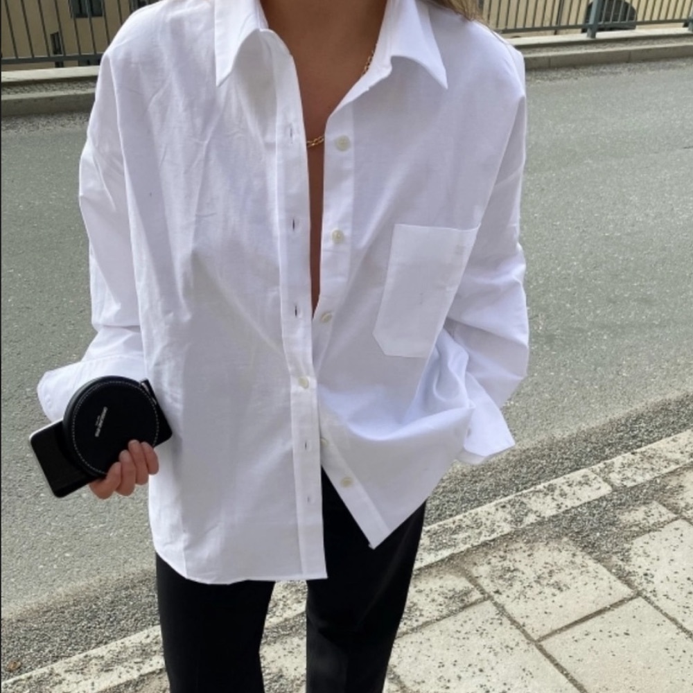 DJERF AVENUE White breezy top in small brand new with tags!